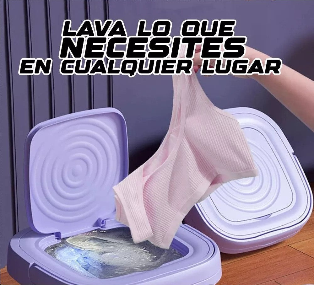 Mini Lavadora Plegable Portátil 8 L — Lava y Centrifuga