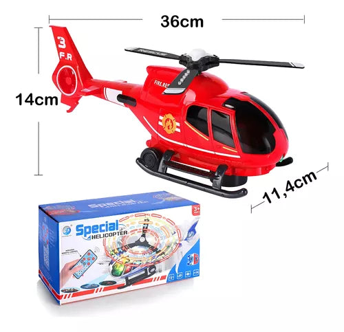 Helicóptero de Rescate Electrónico – Juguete Infantil