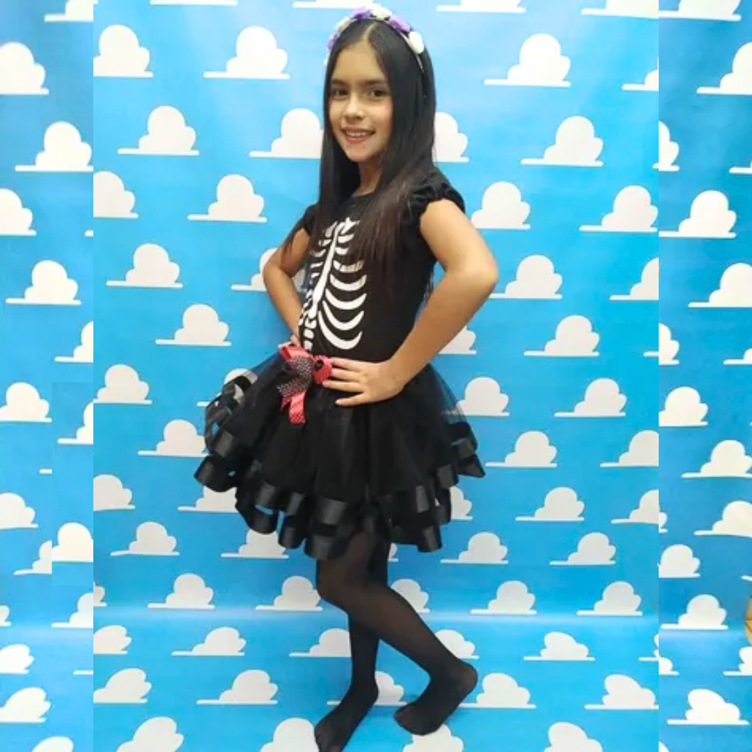 Disfraz Niña Catrina Mexicana