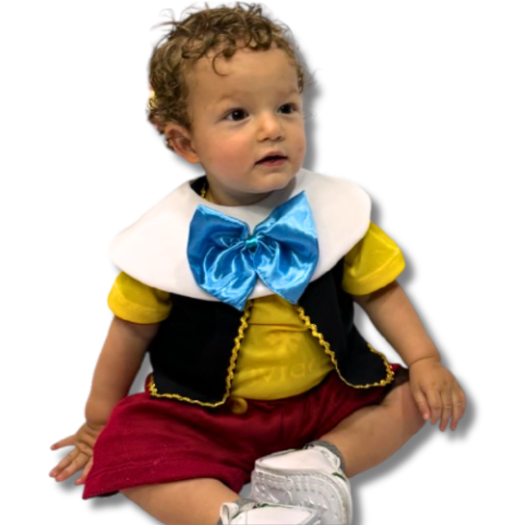 Disfraz Infantil Inspirado en Pinocho – Cosplay Niño