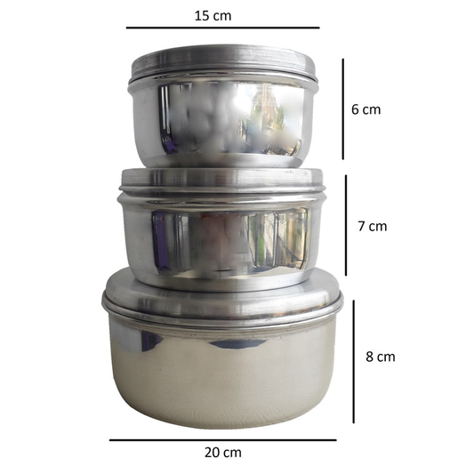 Set de Moldes para Quesillo en Aluminio – Pack x3