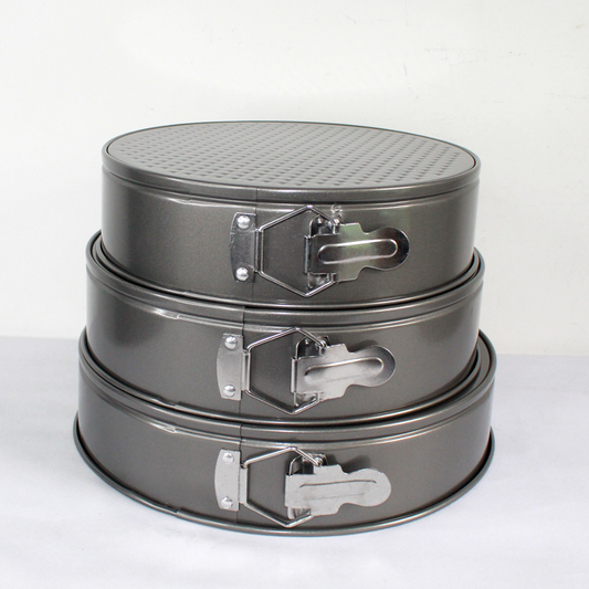 Set de Moldes Desmontables Antiadherentes x3 Para Torta