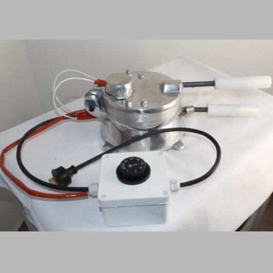 Máquina para Obleas de 16 cm con Control de Temperatura y Corte Interno