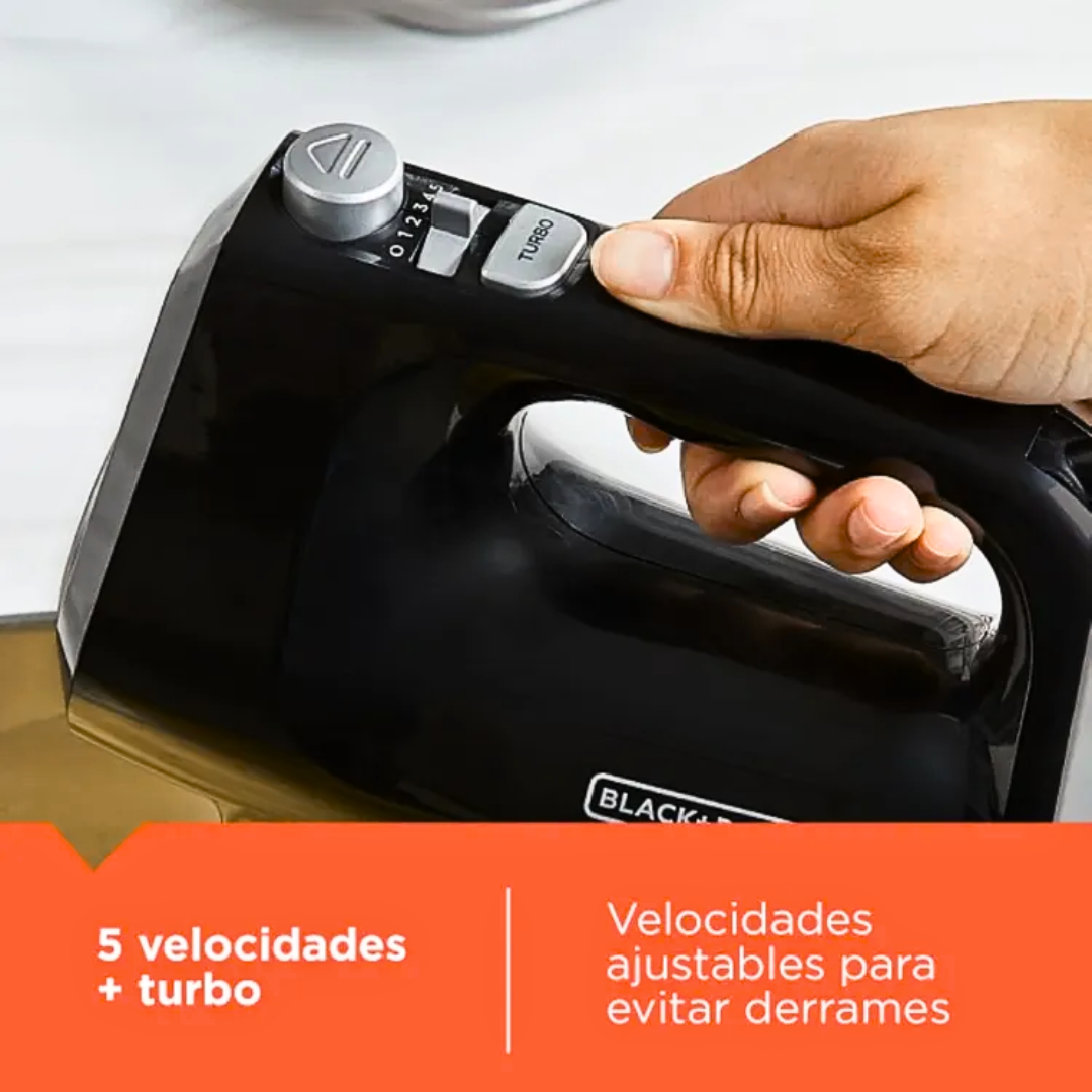 Batidora Black+Decker 2 en 1 Vertical y Manual – Modelo MX9125-2BDLA