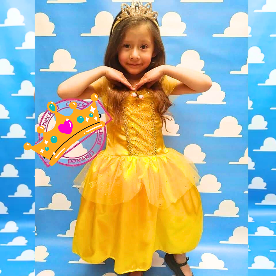 Disfraz Princesa inspirado en Bella Niña