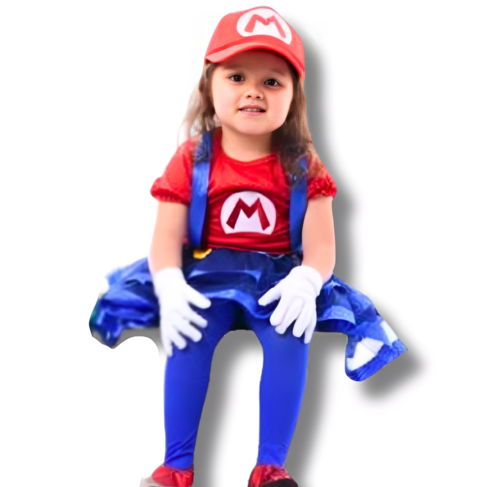 Disfraz Niña Mario Bros Tutu – Cosplay Temático