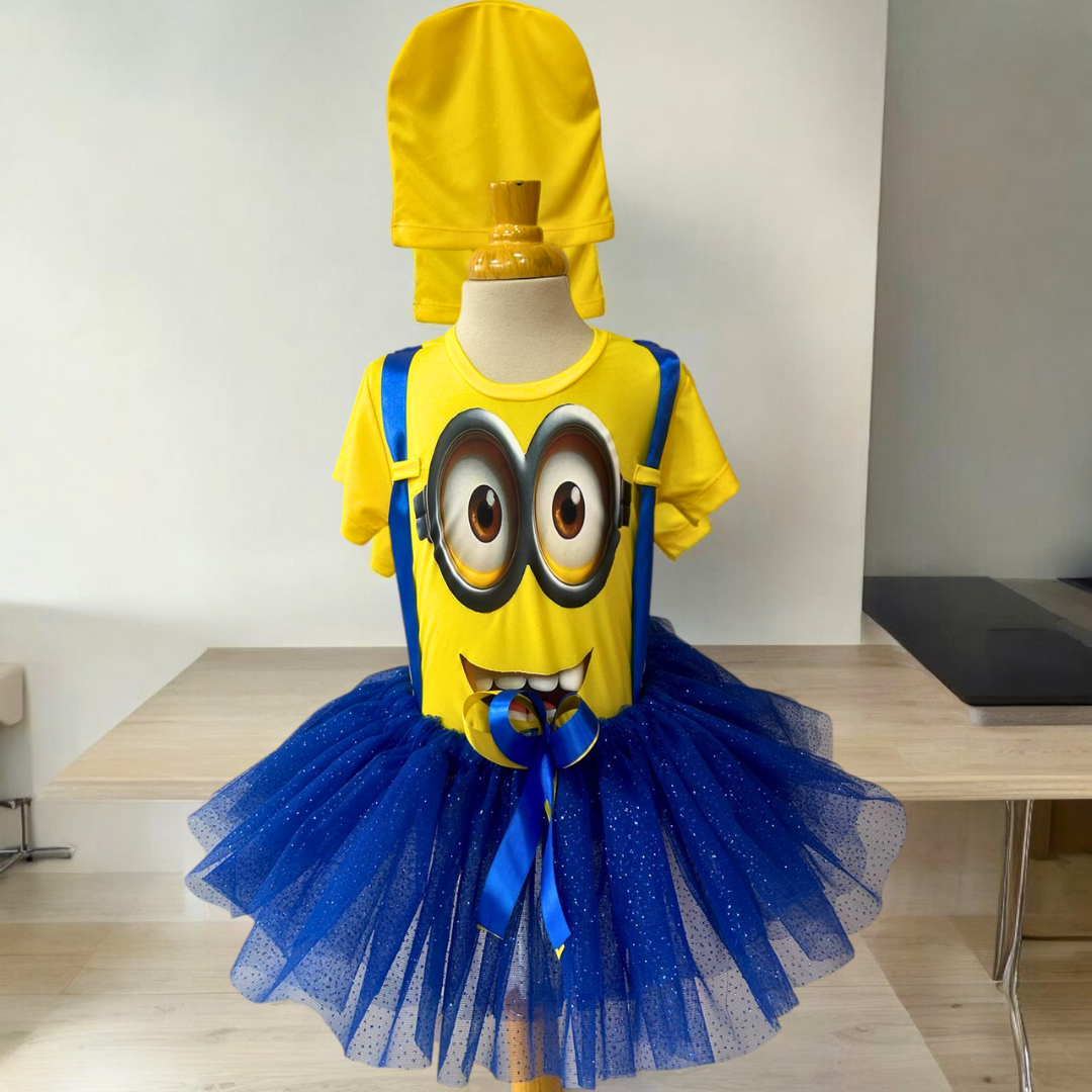 Disfraz inspirado Minion para Niña