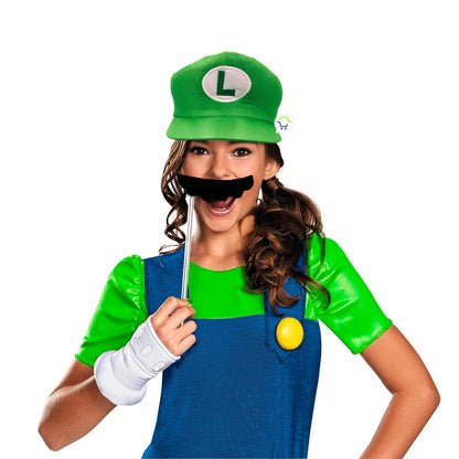 Gorra inspirado en Mario Bros Adultos – Halloween & Cosplay