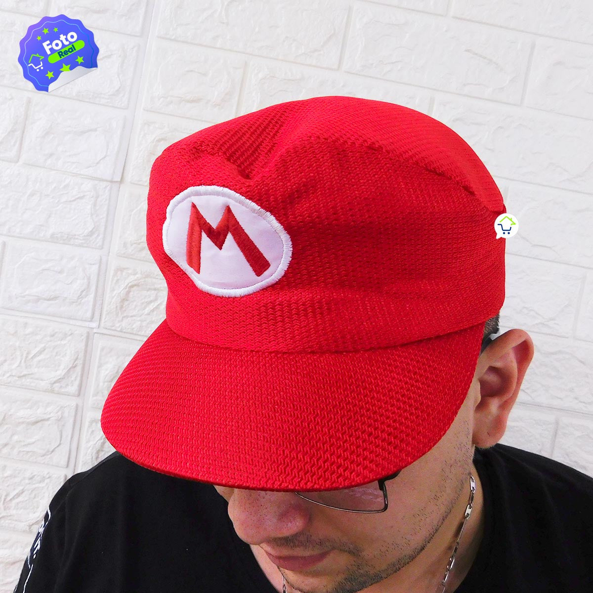 Gorra inspirado en Mario Bros Niños Halloween