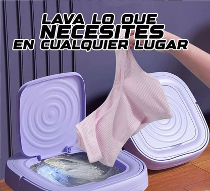 Mini Lavadora Plegable Portátil 8 L — Lava y Centrifuga