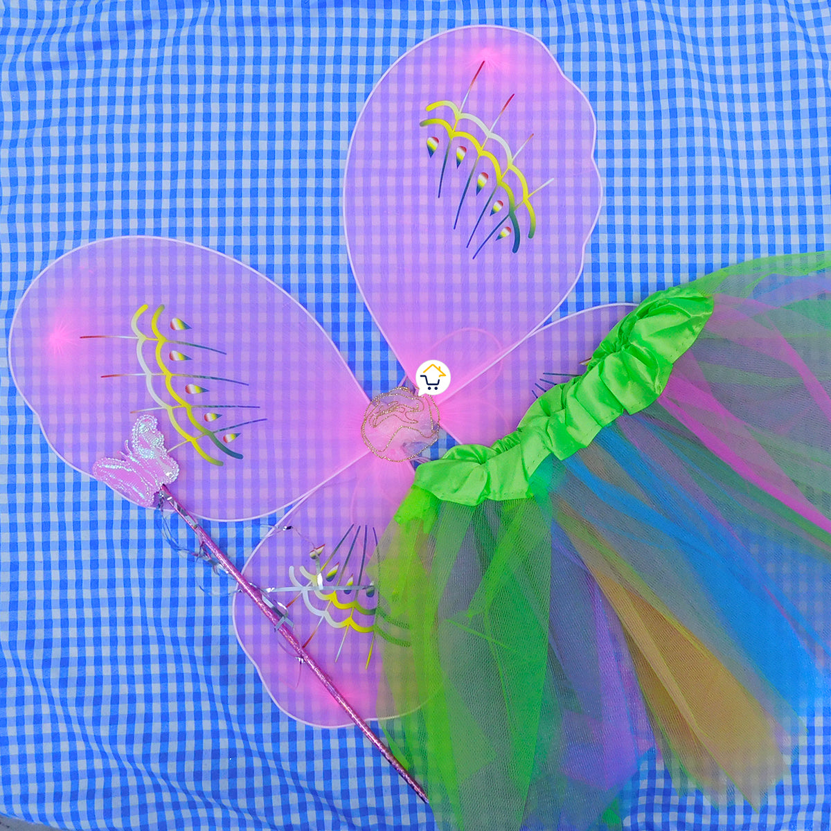 Disfraz Hada Mariposa con Tutú y Alas