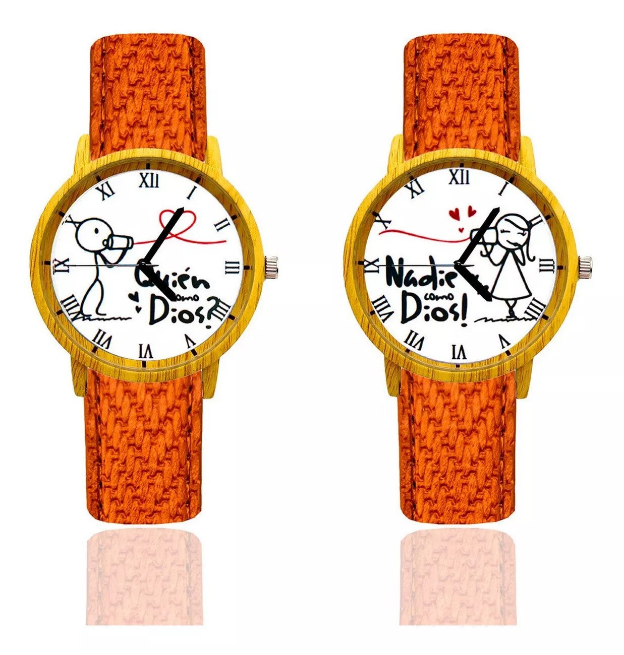 Relojes de Pareja – “Quien como Dios, nadie como Dios”