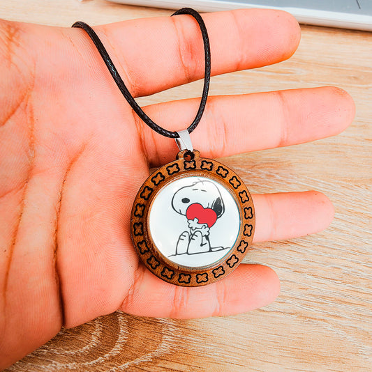 Collar Snoopy Unisex con Estuche