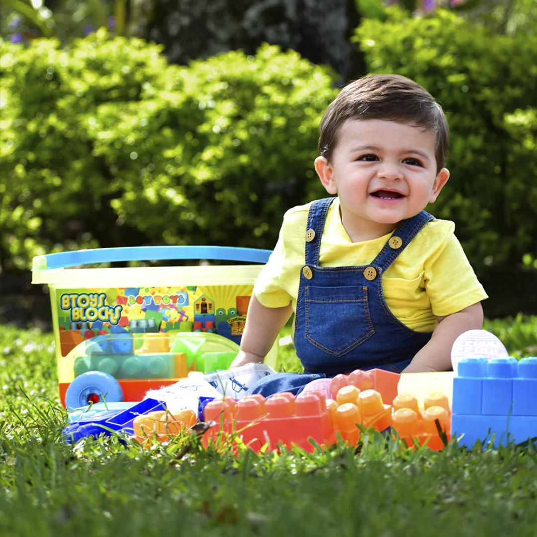 Vagón Armatodo con Bloques Didácticos para Niños