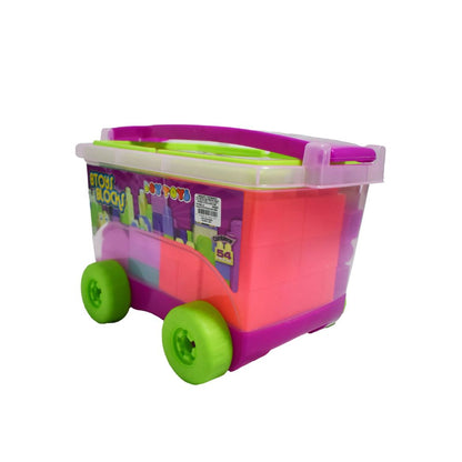 Vagón Armatodo con Bloques Didácticos para Niños