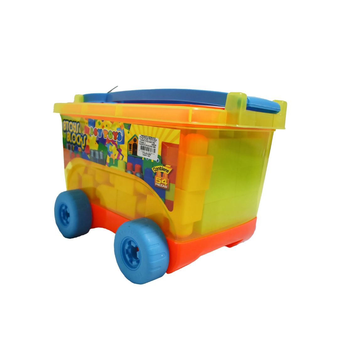 Vagón Armatodo con Bloques Didácticos para Niños