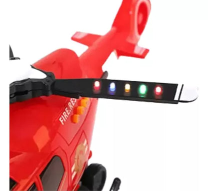 Helicóptero de Rescate Electrónico – Juguete Infantil