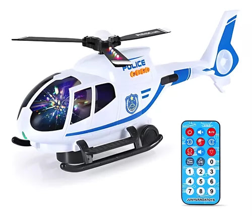 Helicóptero de Rescate Electrónico – Juguete Infantil