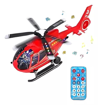 Helicóptero de Rescate Electrónico – Juguete Infantil