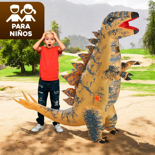 Disfraz Inflable de Dinosaurio para Niños
