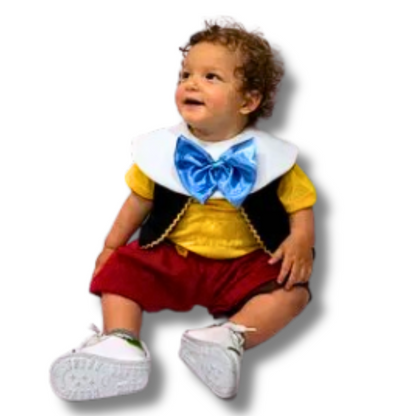 Disfraz Infantil Inspirado en Pinocho – Cosplay Niño