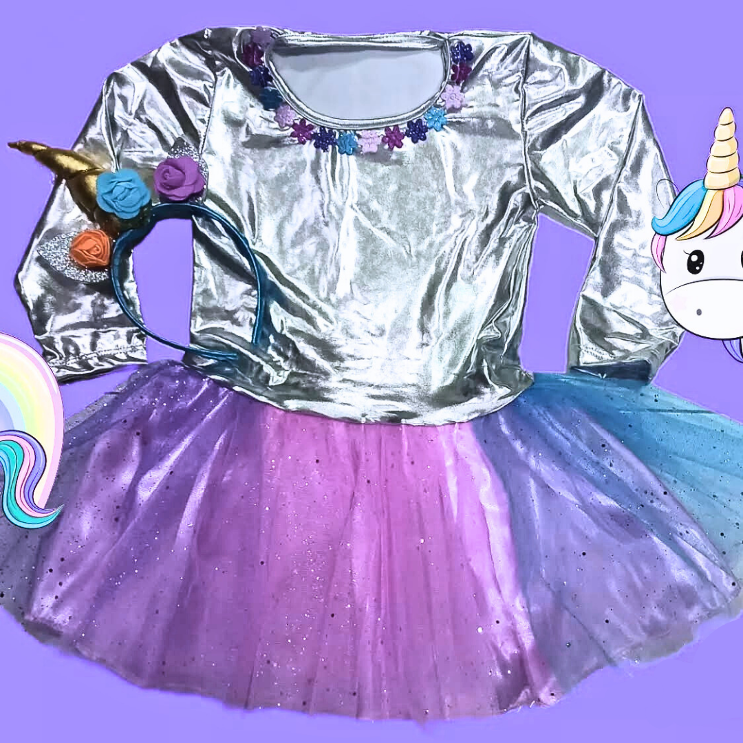 Disfraz Niña Unicornio Tutú