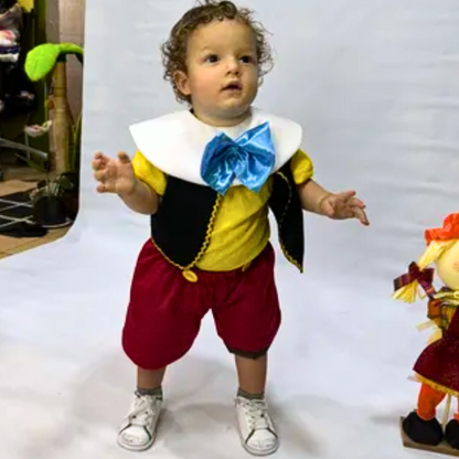 Disfraz Infantil Inspirado en Pinocho – Cosplay Niño