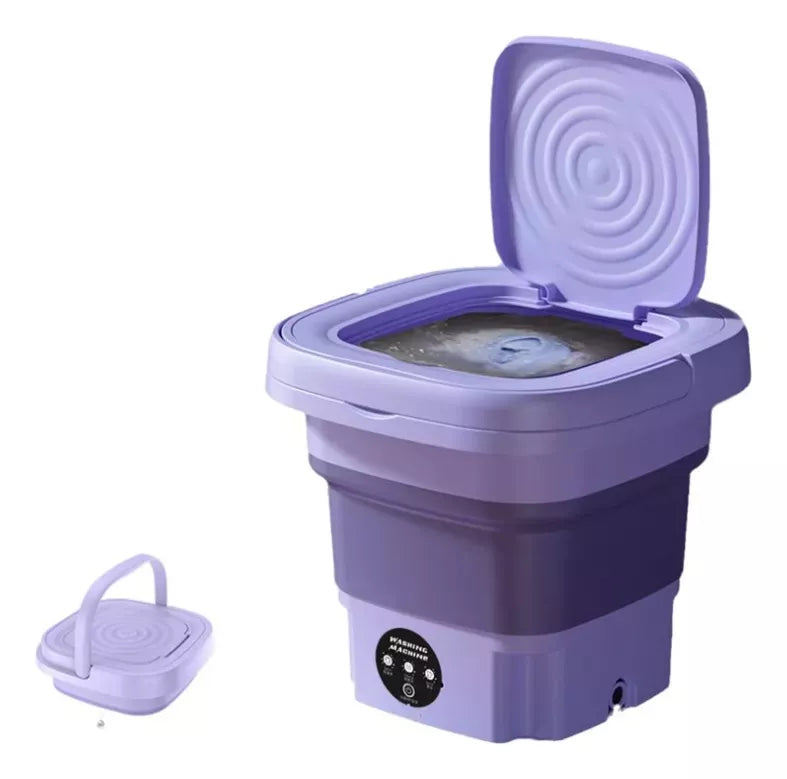 Mini Lavadora Plegable Portátil 8 L — Lava y Centrifuga
