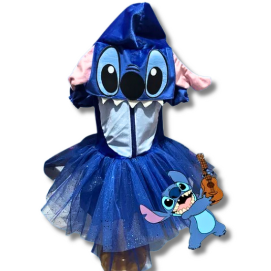 Disfraz Tutú inspirado en Stitch Niña