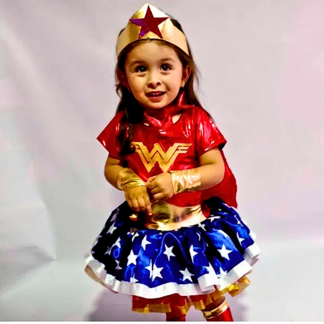 Disfraz Niña Mujer Maravilla Deluxe