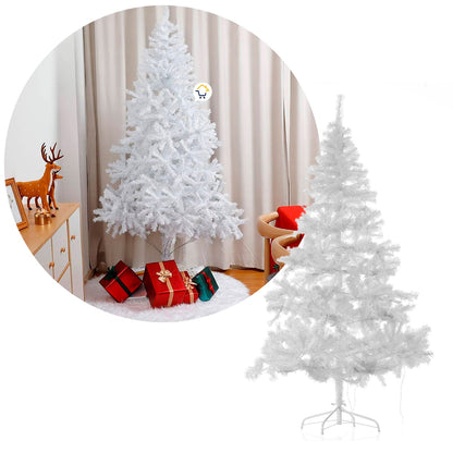 Árbol de Navidad Blanco 1.80 m – 720 Ramas
