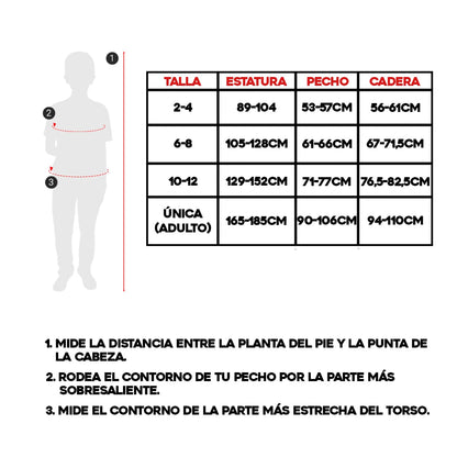 Disfraz Árabe Jeque para Niños y Adultos