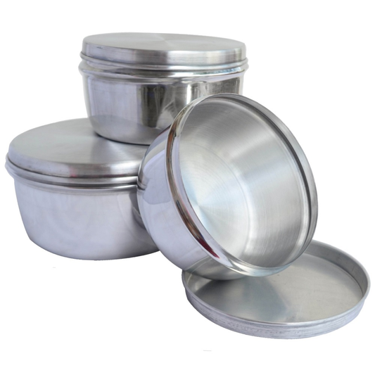 Set de Moldes para Quesillo en Aluminio – Pack x3