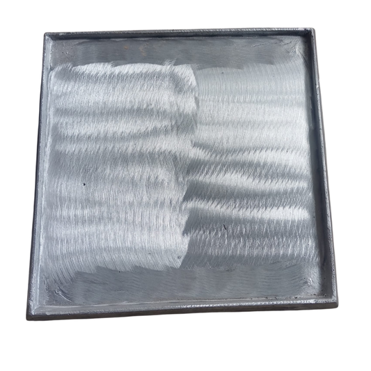 Plancha Alfusa Cuadrada 40×40 cm en Aluminio Fundido