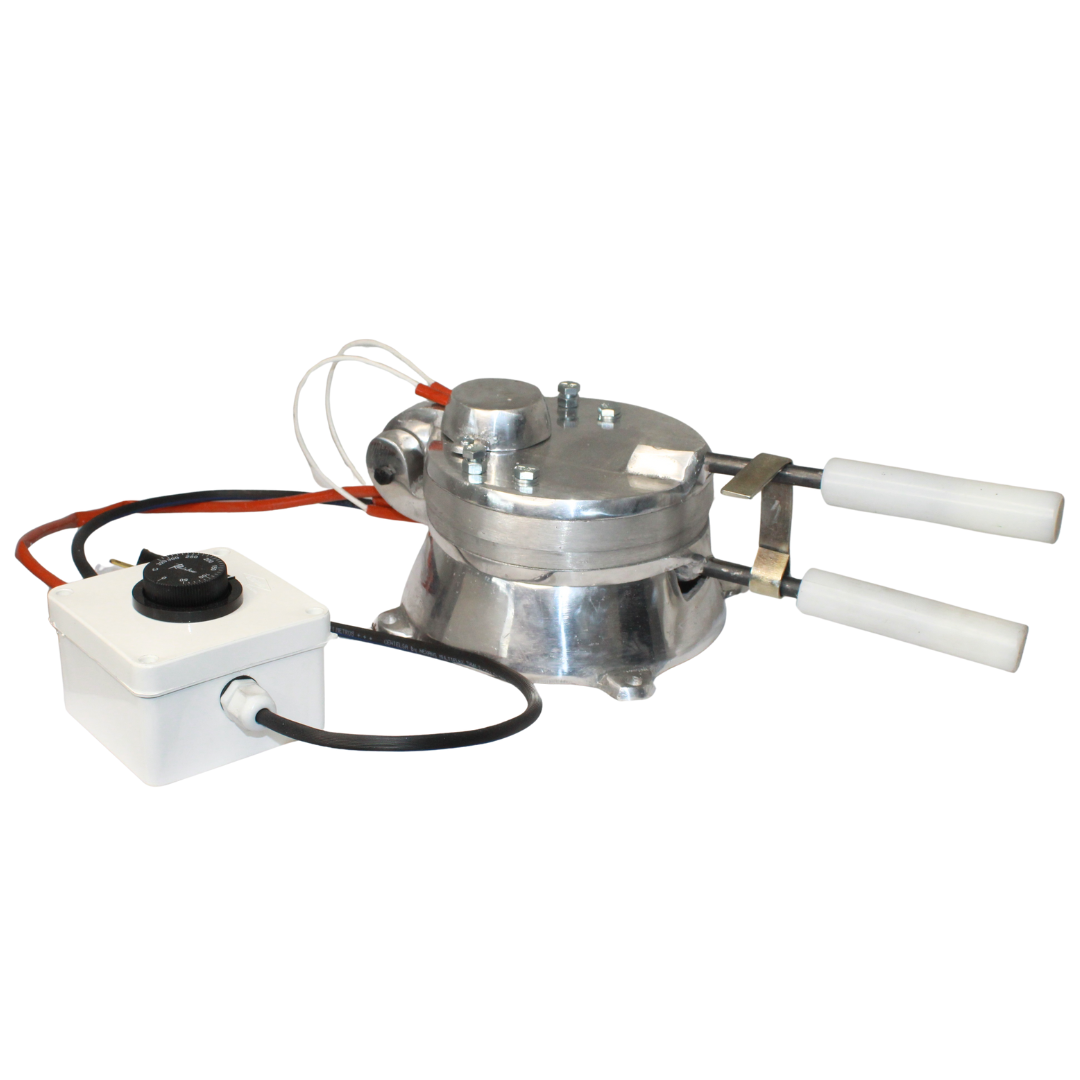Máquina para Obleas de 16 cm con Control de Temperatura y Corte Interno