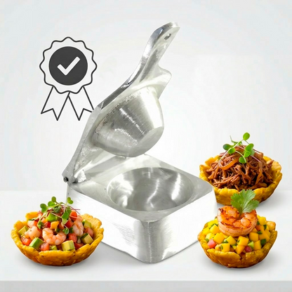 Pataconera Tipo Canasta en Aluminio Fundido