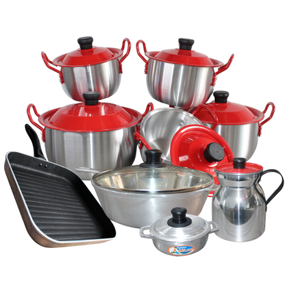 Combo Master Alu – Set Completo de Ollas y Sartenes de Aluminio