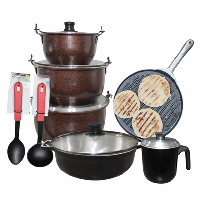 Combo Aro Dorado para Cocina Hogareña