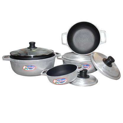 Set de Calderos Antiadherentes x4 – Cocina Práctica y Duradera