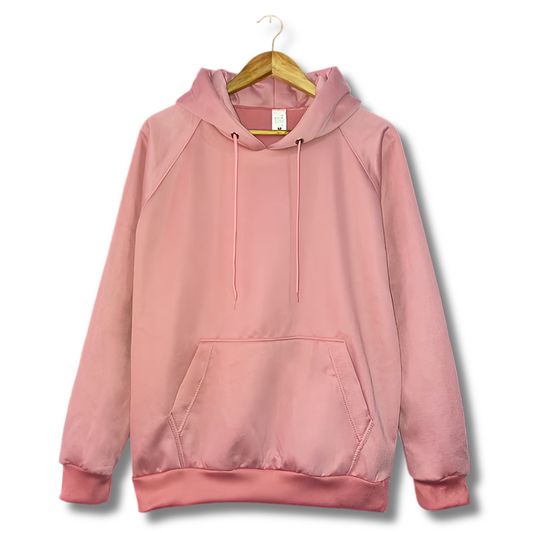 Buzo Hoodie Palo Rosa Unisex con Capucha