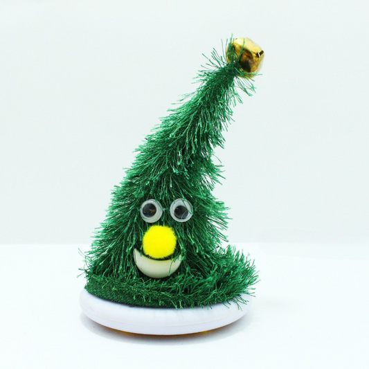 Árbol Navideño Bailarín con Luces y Sonido – 15 cm