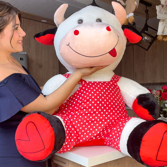 Peluche Vaca Tierna 1.40 Metros