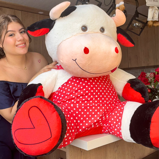 Peluche Vaca Tierna 1.40 Metros
