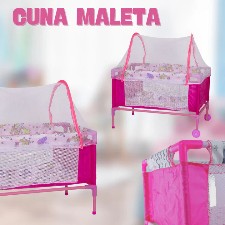 Combo Coche y Corral de Juguete para Niñas