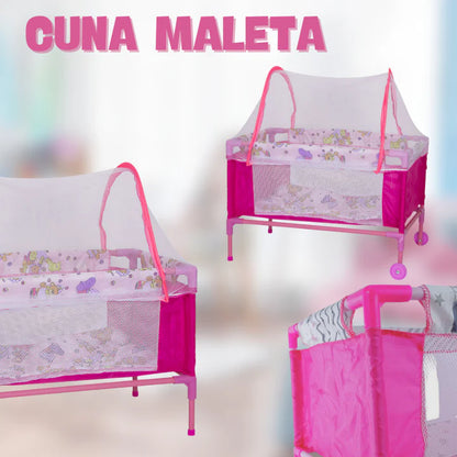 Combo Coche y Corral de Juguete para Niñas
