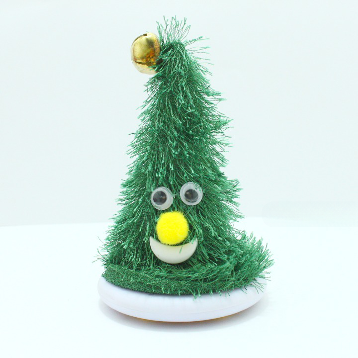 Árbol Navideño Bailarín con Luces y Sonido – 15 cm