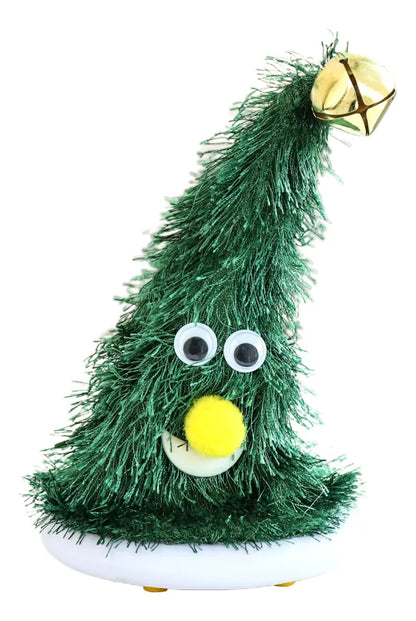 Árbol Navideño Bailarín con Luces y Sonido – 15 cm