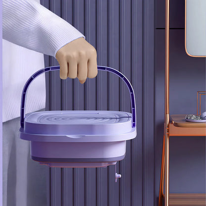 Mini Lavadora Plegable Portátil 8 L — Lava y Centrifuga