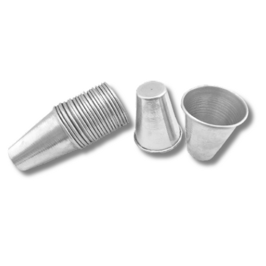 Vasos para Helado en Aluminio – Set x 24 Unidades