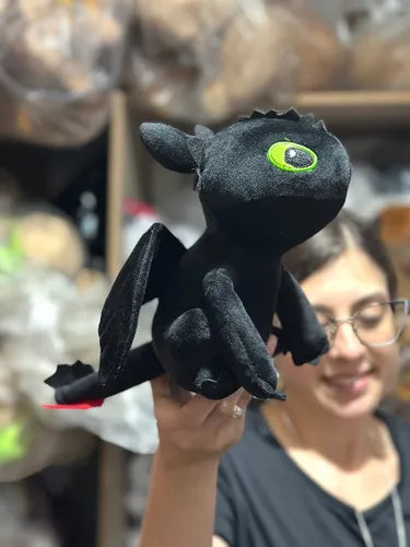 Set de Peluches Furia Nocturna Chimuelo + Furia Luminosa
